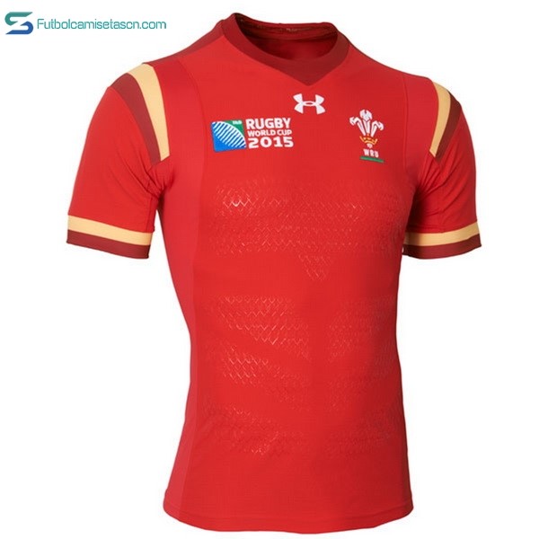 Camiseta Rugby Gales 2016 Rojo